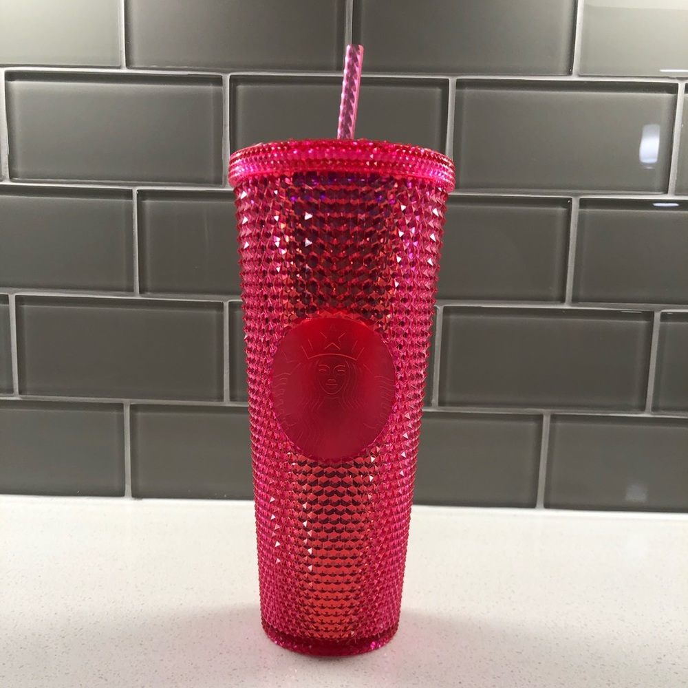 Limited edition pink iridescent starbucks tumbler